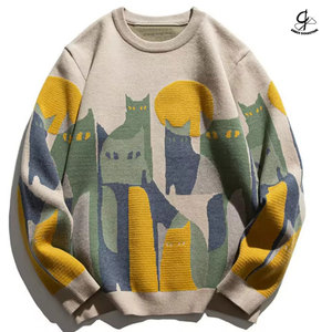 Suéteres de invierno ajustados para hombre con estilo con tamaño personalizado suéteres de punto suave para trajes casuales diarios. - Product Image 1