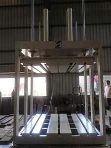 Malla de alambre prensado automático hidráulico Shree, valla de metal corrugado, tamiz de red, tejido Industrial, 10 kW, 220V, prensa, 1 año - Product Image 6