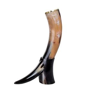 Corne à boire Agate Viking naturelle Corne à boire médiévale Utilisée pour boire de la nourriture et de l'eau en sécurité dans la corne disponible - Product Image 3