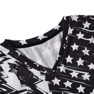 เสื้อยืดเปล่าสำหรับสกรีนลายแบบซับลิเมชั่นสำหรับวัยรุ่น เสื้อยืดคอตตอนคอกลมแขนสั้นสำหรับผู้ชาย - Product Image 6