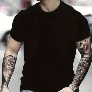 Camiseta informal ligera de 100% algodón de secado rápido para hombre, ropa de abrigo de moda con el último diseño de impresión digital - Product Image 5