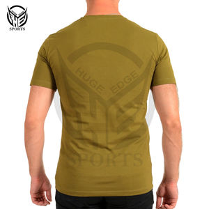 Camiseta personalizada unisex de alta calidad 100% algodón camiseta personalizar impresión Logo hombres cuello redondo Camiseta - Product Image 3