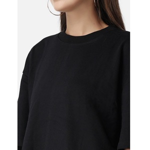 T-Shirt d'été pour femmes de haute qualité grande taille personnalisable manches courtes décontracté coupe ample Bangladesh - Product Image 2