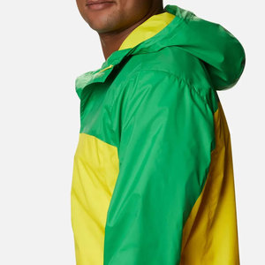 Nuevo estilo de ropa de calle, chaqueta de lluvia de aspecto moderno, Material impermeable, chaqueta de lluvia de talla grande - Product Image 3