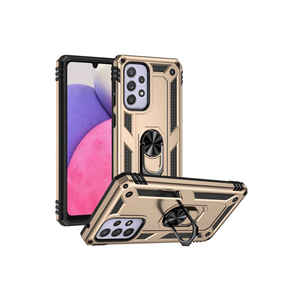 Coque en silicone souple de luxe JoieCreatif Série Vega Or pour Samsung Galaxy A33 5G, modèle 7 Plus - Product Image 1