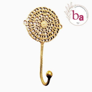 ตะขอแขวนเสื้อโค้ทและพวงกุญแจทำจากเหล็กหล่อแบบโบราณของโมร็อกโกอุปกรณ์ติดตั้งง่ายคุณภาพส่งออก - Product Image 1