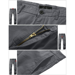 Pantalons de costume stretch classiques pour hommes de qualité supérieure, nouveau style décontracté, respirant, pantalon chino pour hommes - Product Image 4