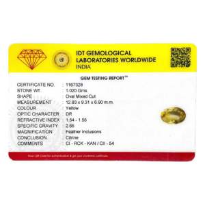 Piedra Preciosa Facetada de Citrino de 5.1 Quilates, Cuarzo Natural Amarillo, Rojo, Naranja, Dorado, Transparente, Pulido para Joyería, Certificado IGI - Product Image 4