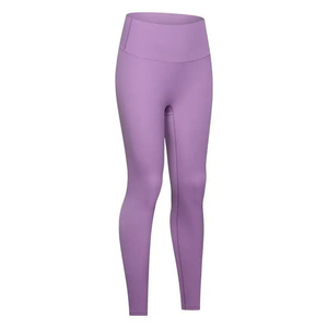High Quality Solid Color Women Yoga <b>Leggings</b> Soft Compression High Waist Fitness Workout Pants Sports Wear <b>Leggings</b> for Women - Product Image 4