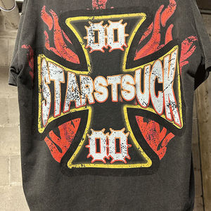 Vente en gros de t-shirt 100% coton personnalisable pour hommes coupe surdimensionnée avec impression numérique lavage vintage DTG imprimé Service OEM - Product Image 5