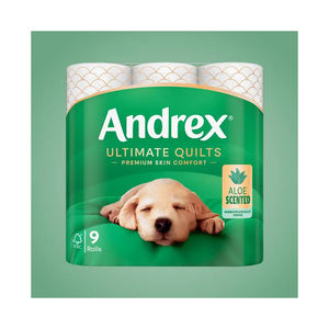 Meilleur prix Andrex Gentle Clean Perfect Pull Papier hygiénique Perforations faciles à déchirer 20 rouleaux d'équivalent plus grand Acheter maintenant Prix bon marché - Product Image 4