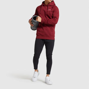 Men Warm Tracksuit Thick Material With Hood And Drawstrings <b>Jacket</b> Elastic Cuffs Cozy Comfortable Feel Ideal for Winter <b>Workouts</b> - Product Image 1