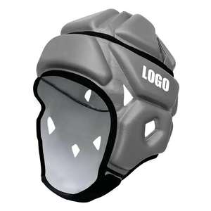 Casco acolchado Elite Flex Soft Shell con malla de ventilación, equipo de protección ligero para rugby, fútbol y deportes marciales - Product Image 1