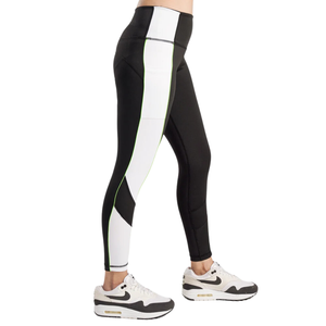 Pantalones de Yoga de compresión sólidos de realce de cintura alta para mujer, tela de malla transpirable con logotipo personalizado, mallas de compresión por sublimación - Product Image 2