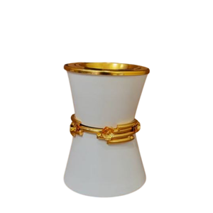 Creativo negro y oro Metal Bakhoor quemador incienso soporte fabuloso diseño Mesa difusor de aromaterapia para fiestas de boda - Product Image 6