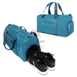 Customized Solid Color Gym Duffle <b>Bag</b> with High Quality Polyester Lining Durable Lightweight Travel <b>Fitness</b> <b>Bag</b> for Men - Product Image 5