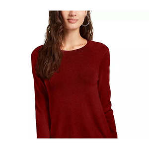 Maglione Girocollo Junior Planet Gold Taglia Grande Rosso Traspirante in Mohair Lavorato a Maglia con Stampa Moda Coreana per l'Autunno - Product Image 2