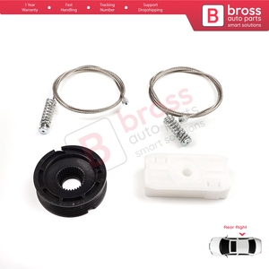 Kit de réparation de lève-vitre arrière droit BWR1011 pour XK8 XKR X100 1997-2006 Coupé Cabriolet C2N3913 - Product Image 3
