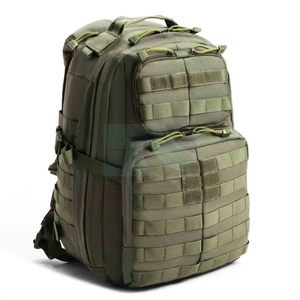 Sac à dos tactique à cadre externe 20-36L, fermeture éclair, léger, grande capacité, polyester durable, bretelles réglables, poches latérales - Product Image 5