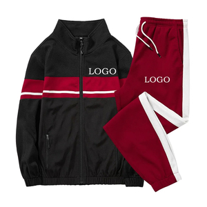 Vente en gros, ensemble sport personnalisé pour homme, survêtement de compression, combinaison de course, vêtements d'entraînement, ensemble fitness - Product Image 4