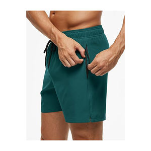 2025 pantalones cortos de playa formales para hombres más modernos ligeros 100% poliéster 240 GSM decoración Vintage de alta calidad Premium - Product Image 3
