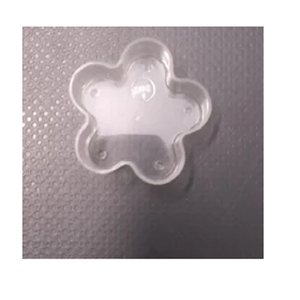 Fournitures de fabrication de bougies bricolage en polycarbonate transparent-Bougeoirs réutilisables Non toxiques Mariages écologiques Noël - Product Image 1