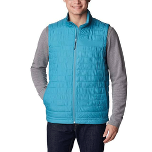 Chaleco Acolchado Reversible Ligero con Servicio OEM Personalizado, Chaleco de Invierno Cálido, Impermeable, de Secado Rápido, Transpirable, con Cuello en V - Product Image 1