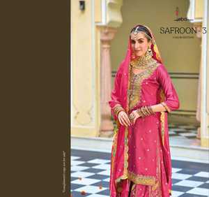 Nouveau 2024 Evergreen Designer Outfit Top Qualité Vente Chaude Hevey Chinon Salwar Suit & Dupatta Avec Broderie Travail Femme Mode - Product Image 3