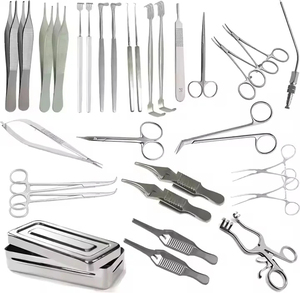 Kit de 30 instruments chirurgicaux pour fistule AV, manuels, en acier inoxydable, outils chirurgicaux vasculaires, certifiés CE, pour pont osseux - Product Image 5