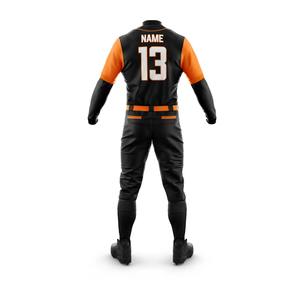 Ensemble de maillot de baseball personnalisé de qualité supérieure avec patchs imprimés, livraison rapide, sublimation personnalisée, maillot et pantalon de baseball imprimés - Product Image 6