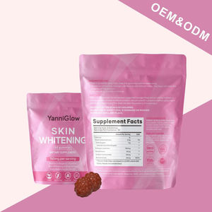 YanniGlow OEM ODM Gomas Antioxidantes para Clarear a Pele Suplemento Diário de Colágeno Gummy Candy - Product Image 2