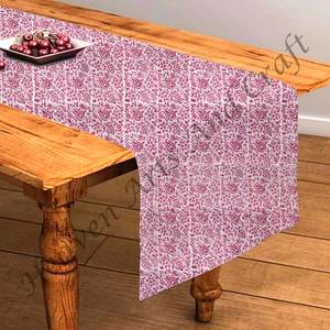 ผ้าปูโต๊ะผ้าฝ้ายแท้100% สำหรับงานแต่งงานงานปาร์ตี้ตกแต่งบ้าน - Product Image 3