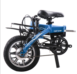 Meilleur vélo électrique pliable smk 20 pouces, moteur de moyeu arrière 500w, batterie au lithium 48v 12.8ah, modèle intelligent - Product Image 2