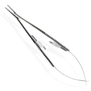 เครื่องมือแพทย์ MASROOR รุ่น <span class=keywords><strong>Castroviejo</strong></span> MI-0204 ที่จับเข็มแบบแมนนวล ขนาด 14 ซม. ทำจากสแตนเลส ได้รับการรับรองมาตรฐาน CE ระดับ Class <span class=keywords><strong>I</strong></span> รับประกัน 1 ปี - Product Image 1