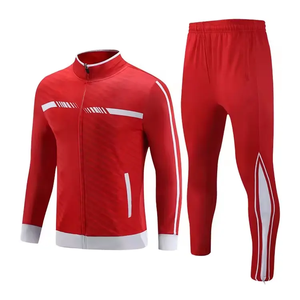 Survêtement avec sweat à capuche et pantalon à imprimé bloc audacieux Survêtement avec sweat à capuche en coton doux et joggers décontractés - Product Image 3