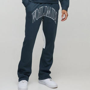 Sudadera con capucha de moda, pantalones de chándal, conjunto de Jogger, Pantalón cargo, chándal de gran tamaño en todo el mundo, chándal de refuerzo de punto de contraste para hombres y mujeres - Product Image 5
