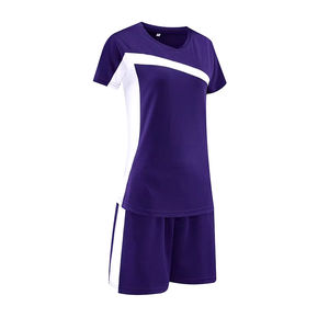 Vêtements de sport Uniforme de volley-ball Vente en gros Uniforme de volley-ball unisexe Vêtements de sport Uniforme de volley-ball à manches courtes à la mode - Product Image 3