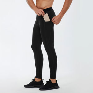 Leggings Deportivos para Hombre, de Spandex, Nailon y Poliéster, para Gimnasio, Entrenamiento, Cómodos, Elásticos, Pantalones de Fitness - Product Image 2
