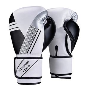 Gants de boxe respirants et rembourrés avec le logo de votre marque Commande en gros Fournisseur d'équipement de boxe Prix raisonnable Logo personnalisé OEM - Product Image 3