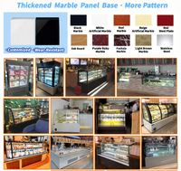 Vitrine réfrigérée pour pâtisserie, mini-gâteau au chocolat, armoire réfrigérée, congélateur, refroidisseur, vitrine, réfrigérateur pour desserts