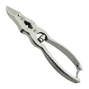 Coupe-ongles à double action pour les personnes âgées Ongles épais Boîte en acier inoxydable de qualité médicale chirurgicale à ressort unique - Product Image 1