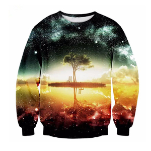 Alta Calidad Bajo MOQ Tamaño Personalizado Y Logo Algodón Mezclado Sudadera Con Capucha Streetwear Hombres Sublimación Sudaderas ODM OEM - Product Image 5