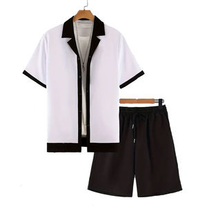 Manufacturer Summer New <b>Men</b> Casual <b>Shorts</b> <b>Sets</b> <b>Short</b> Sleeve <b>T</b> <b>Shirt</b> <b>Shorts</b> <b>Set</b> Custom Clothing 2 Pieces Printed <b>Short</b> <b>Set</b> - Product Image 1