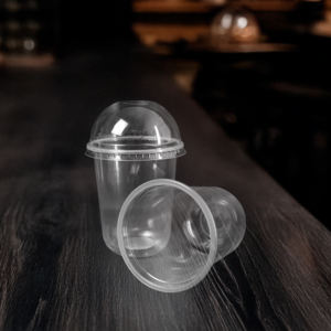 Vasos de Plástico Transparente PP/PET al por Mayor de Vietnam para Smoothies, Postres, Café Helado, Té de Burbujas, Bebidas, Pared Simple, 95 mm - Product Image 1