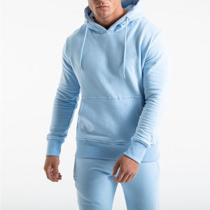 Sudadera Deportiva Personalizada de Algodón Ligero de 220g, Antibacteriana, con Logotipo, Diseño Simple, con Bolsillo, Unisex, Estampada, para Otoño - Product Image 2