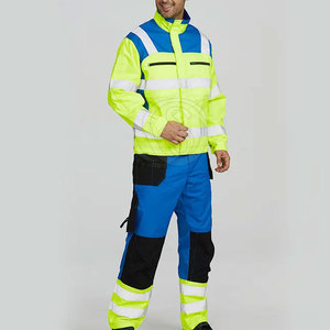 Traje de Seguridad Reflectante de Alta Visibilidad ANSI Clase 2 Más Vendido con Logotipo Personalizado para Ropa de Trabajo, Diseño Cómodo - Product Image 3