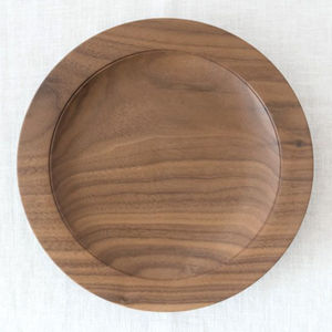 Assiette de présentation en bois de qualité supérieure avec motif Edelweiss sculpté à la main, sous-assiette en bois pour mariage, prix le plus bas - Product Image 3