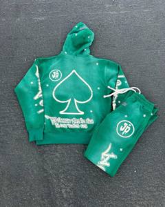 ชุดออกกำลังกายลำลองแบบสวมใส่สบาย แห้งเร็ว เหมาะสำหรับฤดูหนาว เสื้อฮู้ด กางเกงจ็อกเกอร์ ชุดฟิตเนส แอคทีฟแวร์ ขายส่ง ชุดวอร์มแบบยูนิเซ็กซ์ รับสกรีนโลโก้ ชุดออกกำลังกายในยิม - Product Image 3