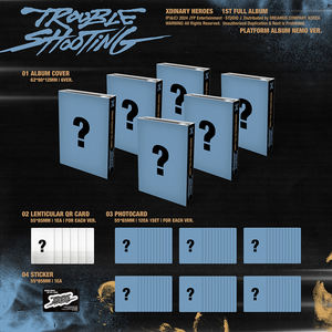 XDINARY HEROES - [ RÉSOLUTION DES PROBLÈMES ] 1ER ALBUM (VERSION PLATEFORME) Album KPOP Best Seller en Corée - Product Image 4