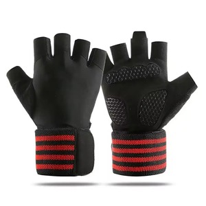 Logotipo personalizado de alta calidad al por mayor por buen fabricante Nuevo estilo El mejor material con la mejor tarifa para guantes de fitness para gimnasio Tarifa barata - Product Image 3